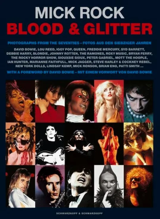 Cover of Blood & Glitter by Mick Rock
