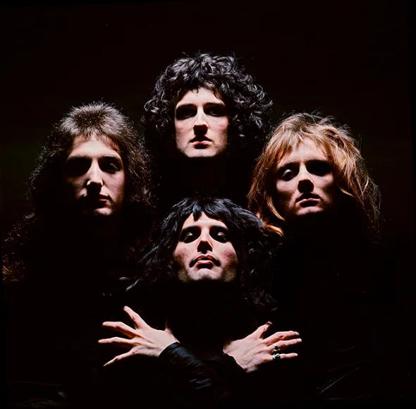 Queen, Queen II — cover portrait, photographed by Mick Rock